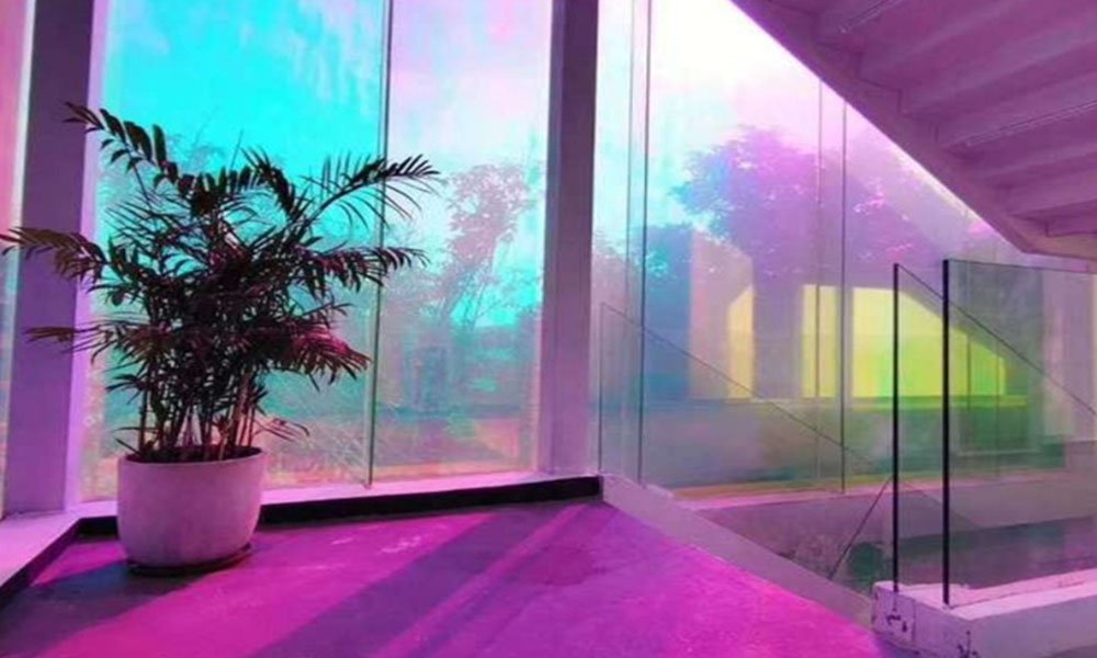 gradient laminated glass|8-12mm Laminated Gradient Glass for Decoration