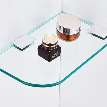 Glass Shelf Bathroom Corner